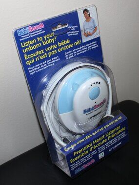 3/$118❤️sealed 2000 Bebe Sounds Unisar BébéSounds Prenatal Heart Listener